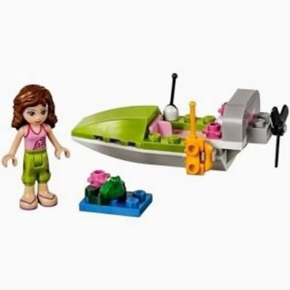 Lego Friends Jungle Boat 30115 Retired Collectible - Picture 1 of 7